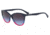 Armani EA4110F Bifocal Prescription Sunglasses EA4110F-56334Q-56 - Lens Diameter 56 mm, Frame Color Violet/blue/strawberry