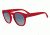 Armani EA4113 Progressive Prescription Sunglasses EA4113-56624L-51 - Lens Diameter 51 mm, Frame Color Red