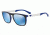 Armani EA4114 Bifocal Prescription Sunglasses, 55mm, Matte Electric Blue, EA4114-567355-55-BI