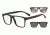 Armani EA4115 Bifocal Prescription Sunglasses, 54mm, Matte Black, EA4115-50421W-54-BI