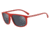 Armani EA4118F Prescription Sunglasses EA4118F-56906G-59 - Lens Diameter 59 mm, Frame Color Red Rubber