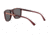 Armani EA4124 Progressive Prescription Sunglasses, 57mm, Matte Opal Red, EA4124-57246P-57-PRO