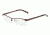 Armani Exchange AX1005 Progressive Prescription Eyeglasses 6001-52 - Brown Frame