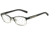 Armani Exchange AX1010 Progressive Prescription Eyeglasses 6051-53 - Satin Alpine Green/satin Slv Frame