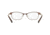 Armani Exchange AX1010 Progressive Prescription Eyeglasses, 50mm, Brown, AX1010-6001-50-PRO
