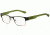 Armani Exchange AX1012 Progressive Prescription Eyeglasses 6045-51 - Black/satin Silver Frame
