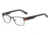 Armani Exchange AX1012 Progressive Prescription Eyeglasses 6058-51 - Satin Dark Brown/Dark Olive Frame