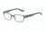 Armani Exchange AX1013 Single Vision Prescription Eyeglasses 6056-50 - Satin Ice Blue/Blue Tort Frame