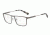 Armani Exchange AX1022 Single Vision Prescription Eyeglasses 6088-55 - Matte Gunmetal Frame