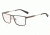 Armani Exchange AX1022 Single Vision Prescription Eyeglasses 6096-55 - Matte Bronze Frame