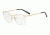 Armani Exchange AX1025 Progressive Prescription Eyeglasses 6026-53 - Matte Pale Gold Frame