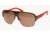 Armani Exchange AX2011S Bifocal Prescription Sunglasses AX2011S-809873-58 - Lens Diameter 58 mm, Frame Color Olive/satin Tango Red