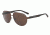 Armani Exchange AX2022S Progressive Prescription Sunglasses AX2022S-609873-60 - Lens Diameter 60 mm, Frame Color Matte Brown