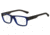 Armani Exchange AX3015 Single Vision Prescription Eyeglasses 8025-52 - Matte Marine Transparent Frame