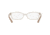Armani Exchange AX3017 Progressive Prescription Eyeglasses, 52mm, Transparent Beige, AX3017-8279-52-PRO