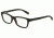 Armani Exchange AX3019 Bifocal Prescription Eyeglasses 1840-52 - Black/dk Grey Transparent Frame