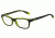 Armani Exchange AX3019 Bifocal Prescription Eyeglasses 8154-52 - Dk Purple/green Transparent Frame