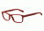 Armani Exchange AX3021 Progressive Prescription Eyeglasses 8155-54 - Matte Red Frame