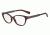 Armani Exchange AX3033F Single Vision Prescription Eyeglasses 8003-54 - Opal Burgundy Frame