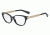 Armani Exchange AX3033F Single Vision Prescription Eyeglasses 8197-54 - Blue Navy Frame