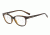 Armani Exchange AX3037 Single Vision Prescription Eyeglasses 8037-53 - Tortoise Frame