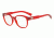 Armani Exchange AX3040F Single Vision Prescription Eyeglasses 8209-53 - Matte Transparent Watermelon Frame