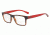 Armani Exchange AX3042 Progressive Prescription Eyeglasses 8215-54 - Tr Champagne/top Mt Havana Frame