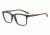 Armani Exchange AX3045 Single Vision Prescription Eyeglasses 8224-55 - Matte Brown Frame