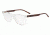 Armani Exchange AX3048F Bifocal Prescription Eyeglasses 8235-56 - Transparent Crystal Frame