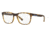 Armani Exchange AX3056 Progressive Prescription Eyeglasses, 53mm, Matte Havana, AX3056-8029-53-PRO