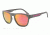 Armani Exchange AX4012 Progressive Prescription Sunglasses AX4012-80154V-54 - Lens Diameter 54 mm, Frame Color Grey/Pink