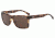 Armani Exchange AX4016 Progressive Prescription Sunglasses AX4016-803773-57 - Lens Diameter 57 mm, Frame Color Havana