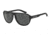 Armani Exchange AX4028S Single Vision Prescription Sunglasses AX4028S-807887-60 - Lens Diameter 60 mm, Frame Color Matte Black