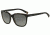 Armani Exchange AX4031 Progressive Prescription Sunglasses AX4031-184011-55 - Lens Diameter 55 mm, Frame Color Black/dk Grey Transparent