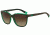 Armani Exchange AX4031 Progressive Prescription Sunglasses AX4031-814613-55 - Lens Diameter 55 mm, Frame Color Brown/bright Spearmint Trans