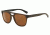 Armani Exchange AX4032F Progressive Prescription Sunglasses AX4032F-814473-56 - Lens Diameter 56 mm, Frame Color Brown Mt Trans/brn Blue Trans
