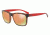 Armani Exchange AX4063SF Single Vision Prescription Sunglasses AX4063SF-82154Z-58 - Lens Diameter 58 mm, Frame Color Tr Champagne/top Matte Havana