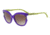Armani Exchange AX4065S Single Vision Prescription Sunglasses AX4065S-822213-55 - Lens Diameter 55 mm, Frame Color Opal Violet