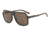 Armani Exchange AX4066S Progressive Prescription Sunglasses AX4066S-822473-58 - Lens Diameter 58 mm, Frame Color Matte Brown
