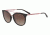 Armani Exchange AX4068S Single Vision Prescription Sunglasses AX4068S-802913-55 - Lens Diameter 55 mm, Frame Color Matte Havana