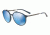 Armani Exchange AX4069S Bifocal Prescription Sunglasses AX4069S-823855-57 - Lens Diameter 57 mm, Frame Color Transparent Blue Dress