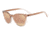 Armani Exchange AX4077S Bifocal Prescription Sunglasses, 55mm, Transp Tundra/Transp Rose, AX4077S-82574Z-55-BI