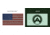Armasight Dual IR Patch, US Flag, 5x9cm, Red/White/Blue, Single, AGPCUSM001