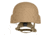 ArmorSource AS-200 Full Cut NIJ IIIA Ballistic Helmet, Coyote Brown, Extra Large, 200XLRCCBS