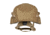 ArmorSource AS-200 NIJ IIIA Fully Loaded Ballistic Helmet, Regular Cut, Coyote Brown, Extra Large, 200XLRCCBSU3LR3KV2