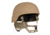 ArmorSource AS-223 Enhance Trauma Fully Loaded Reduction Helmet, Regular Cut, Coyote Brown, Large, 223LRCCBSR20P15U3LR3KV2