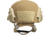 ArmorSource AS-501 Gen II U.S. Army Next Generation Advanced High-Cut Special Command Configuration Combat Helmet, Large, Coyote Brown, 501G2LHC-BL3W-CBS-R10P4-W3-R1-V1