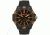 Armourlite Caliber Series Orange Watch With Steel PVD Band, Black/Orange, Small AL622