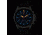 Armourlite Officer Series Blue Dial Chrono Watch with Black Leather Strap, Blue/Black/Silver AL804