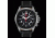 Armourlite Officer Series Chrono Watch with Black Leather Strap, Black/Silver AL802